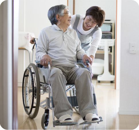 在宅のお客様の場合